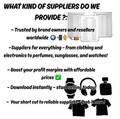 Ultimate Supplier package 3.0📦